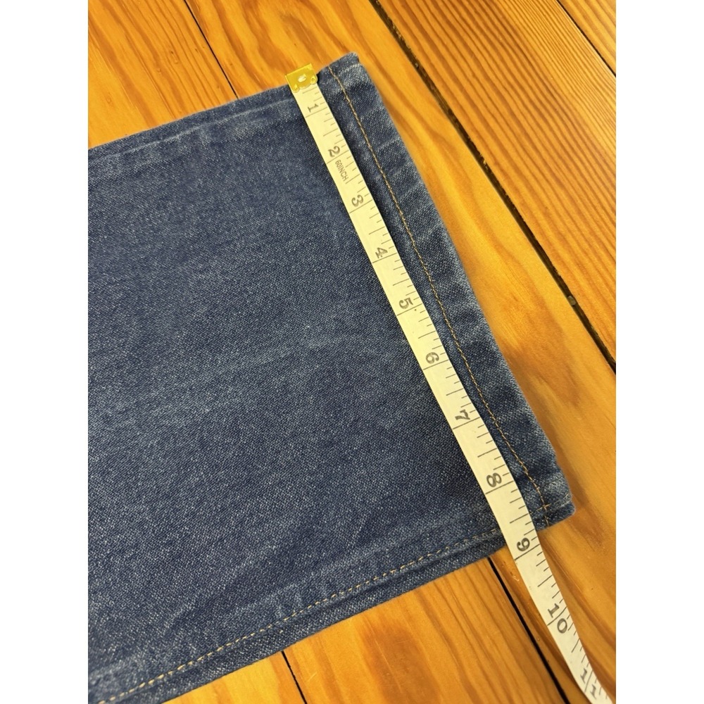 Wrangler 13MWZ Cowboy Cut Jeans Mens 36x38 Blue Denim Straight Leg Western - Picture 6 of 11